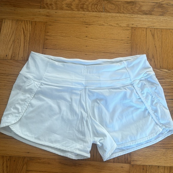 Lululemon Run Times Short II 4" White (First Release) - Picture 4 of 5